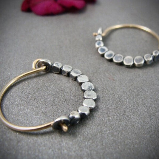 Beautiful Silver Earring with Unique Style