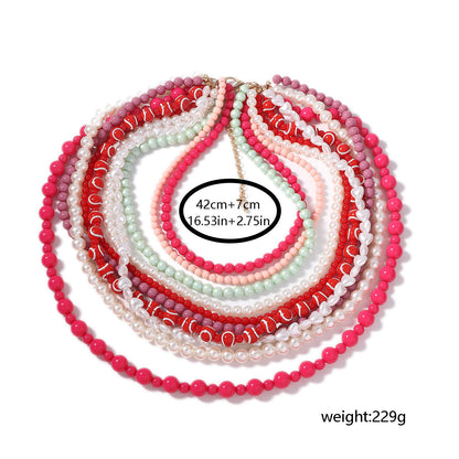 Vintage Handmade Pearl Necklace