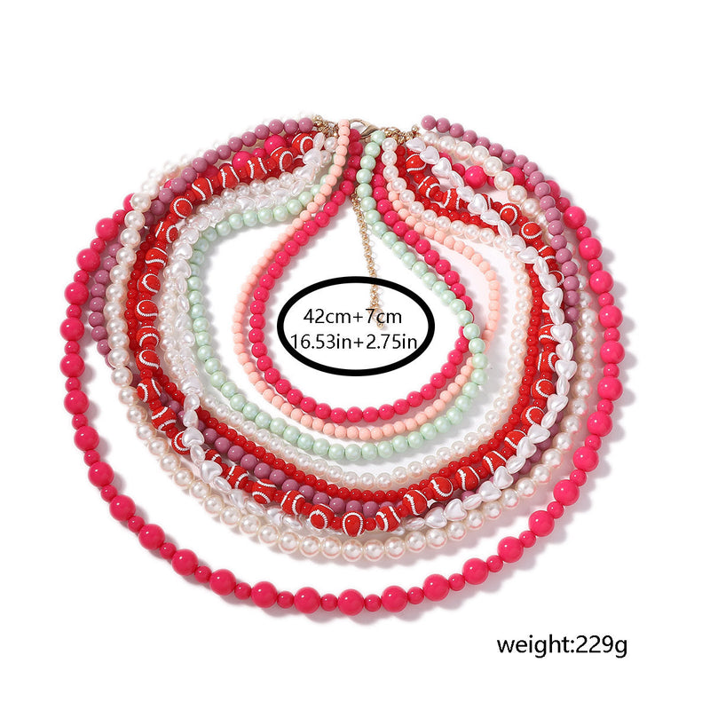 Vintage Handmade Pearl Necklace