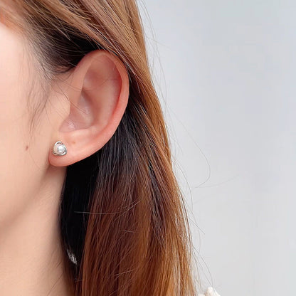 Delicate Artisan Pearl Earring