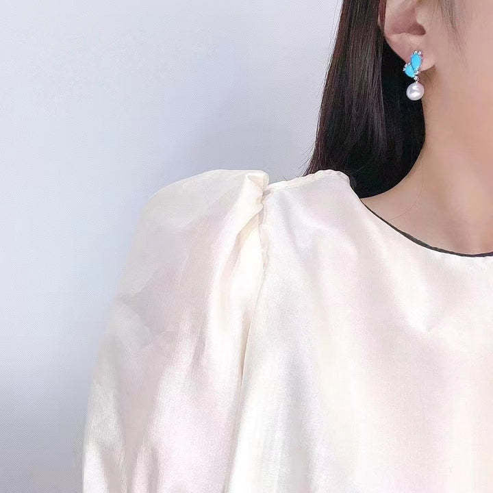 Vintage Handmade Pearl Earring