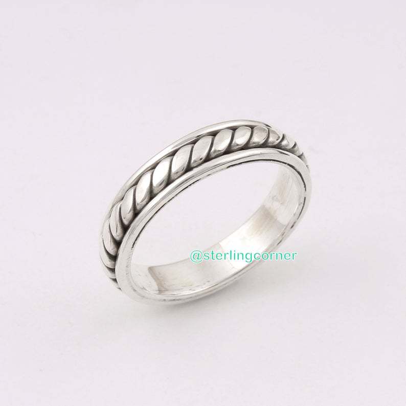 Beautiful Silver Ring with Unique Style