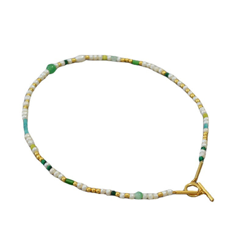 Delicate Artisan Pearl Necklace