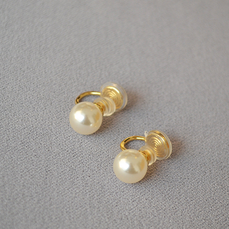 Delicate Artisan Pearl Earring