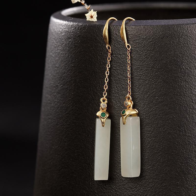 Vintage Handmade Silver Earring