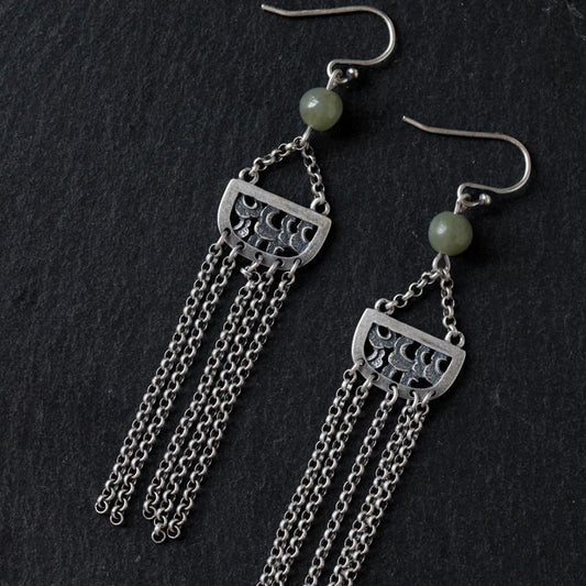 Classic Silver Earring with Timeless Appeal