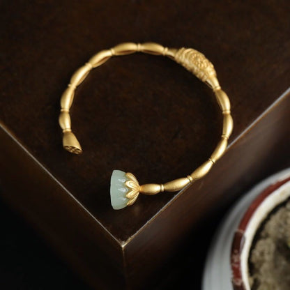 Vintage Handmade Gold Bracelet