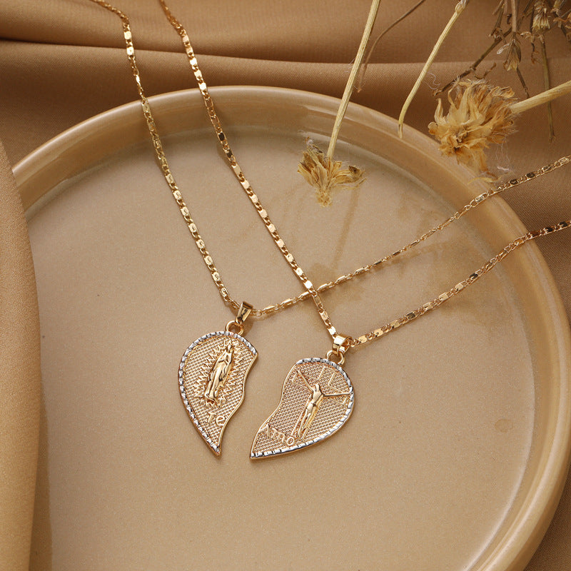 Beautiful Gold Pendant with Unique Style