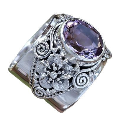 Delicate Artisan Silver Ring