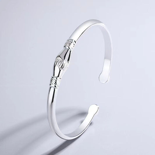 Vintage Handmade Silver Bracelet