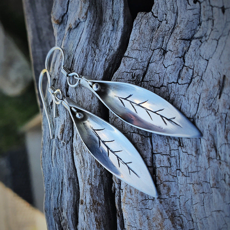Beautiful Silver Earring with Unique Style