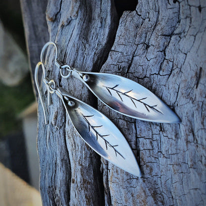 Beautiful Silver Earring with Unique Style
