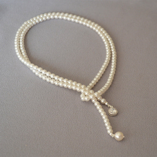 Vintage Handmade Pearl Necklace