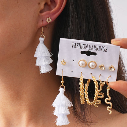 Delicate Artisan Pearl Set