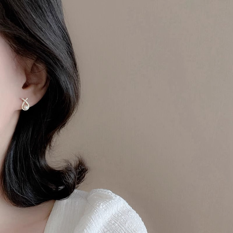 Vintage Handmade Pearl Earring