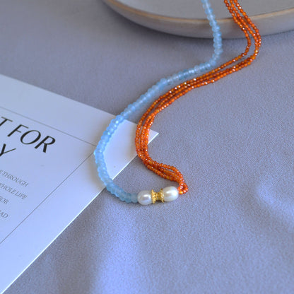 Beautiful Pearl Necklace with Unique Style