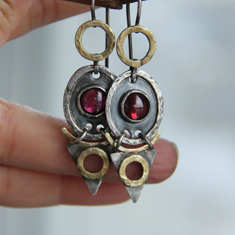 Vintage Handmade Silver Earring
