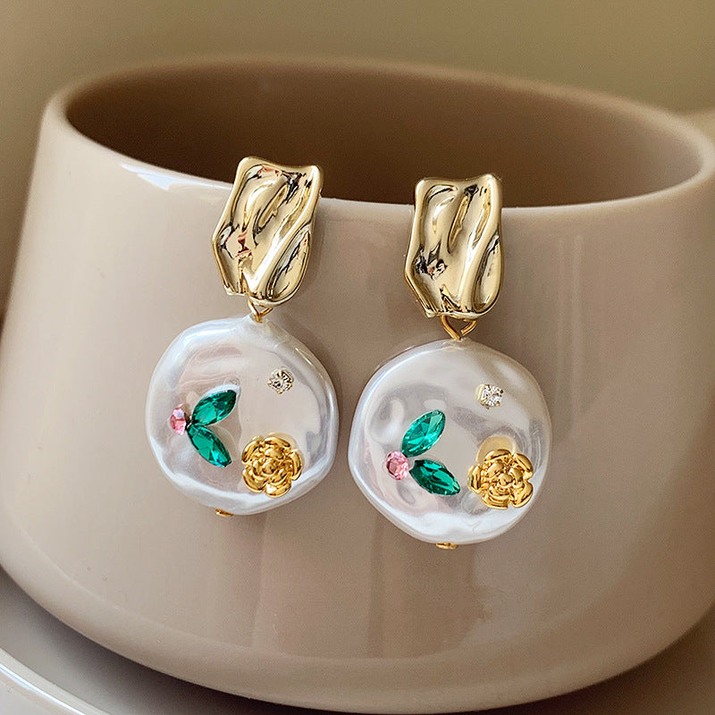 Vintage Handmade Pearl Earring