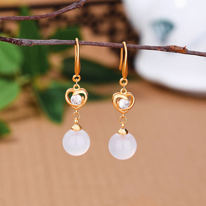 Classic Silver Earring with Timeless Appeal