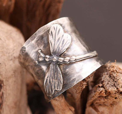 Delicate Artisan Silver Ring