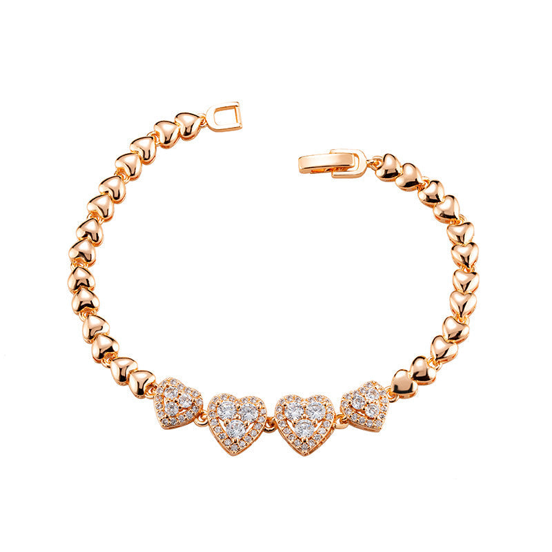 Beautiful Gold Bracelet with Unique Style