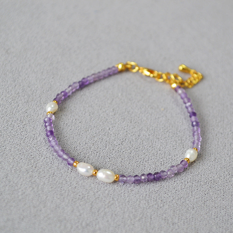 Delicate Artisan Pearl Bracelet