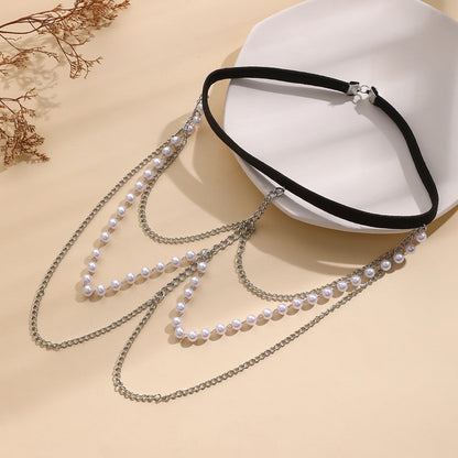 Vintage Handmade Pearl Chain