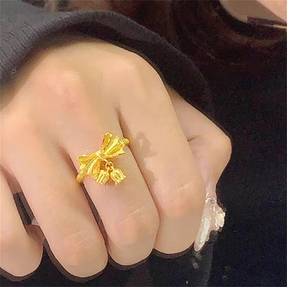 Beautiful Gold Ring with Unique Style