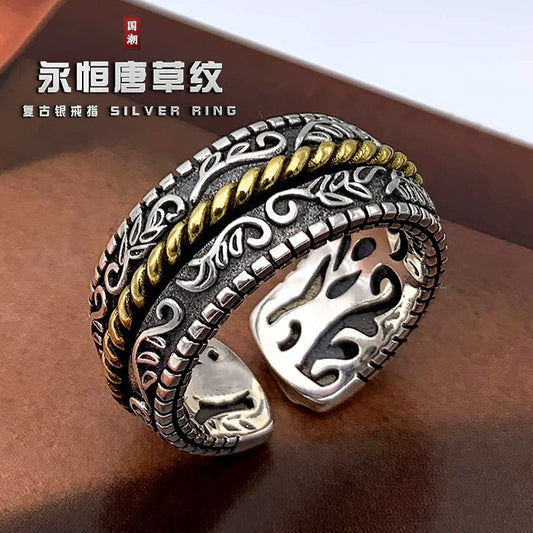 Beautiful Silver Ring with Unique Style
