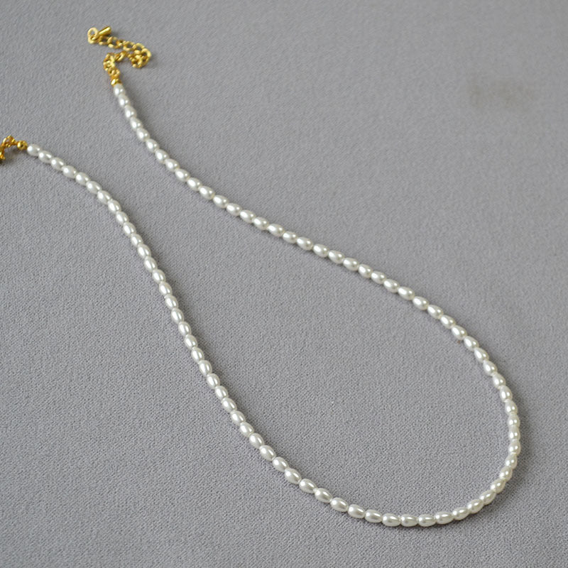 Vintage Handmade Pearl Necklace