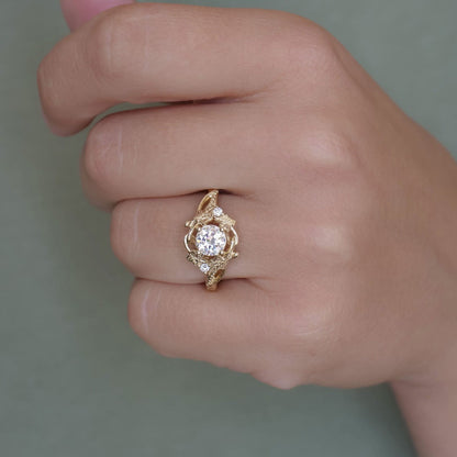 Vintage Handmade Gold Ring