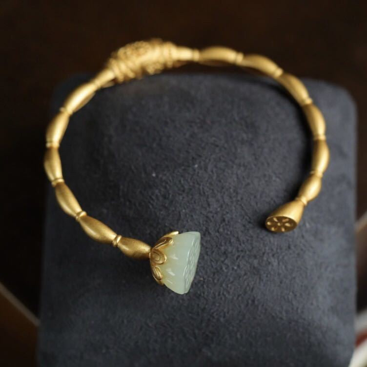 Vintage Handmade Gold Bracelet