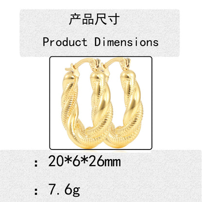 Beautiful Gold Earring with Unique Style