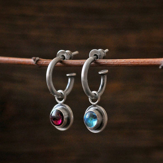 Vintage Handmade Silver Earring