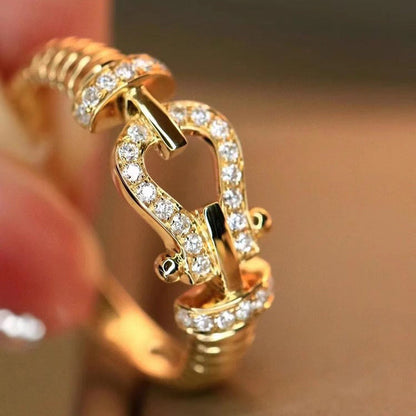 Beautiful Gold Ring with Unique Style