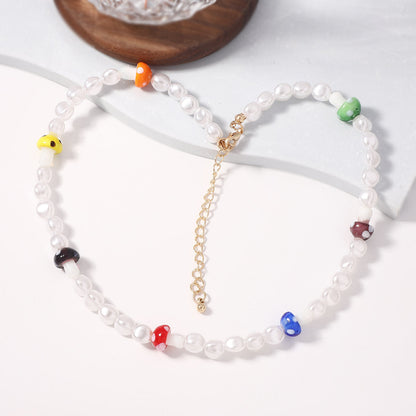 Vintage Handmade Pearl Necklace