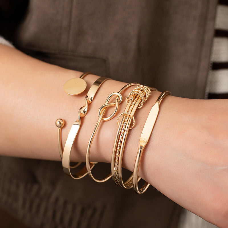 Vintage Handmade Gold Bracelet
