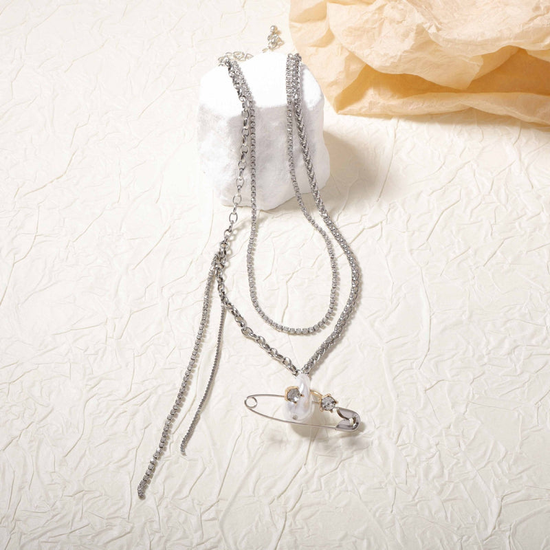 Delicate Artisan Pearl Necklace