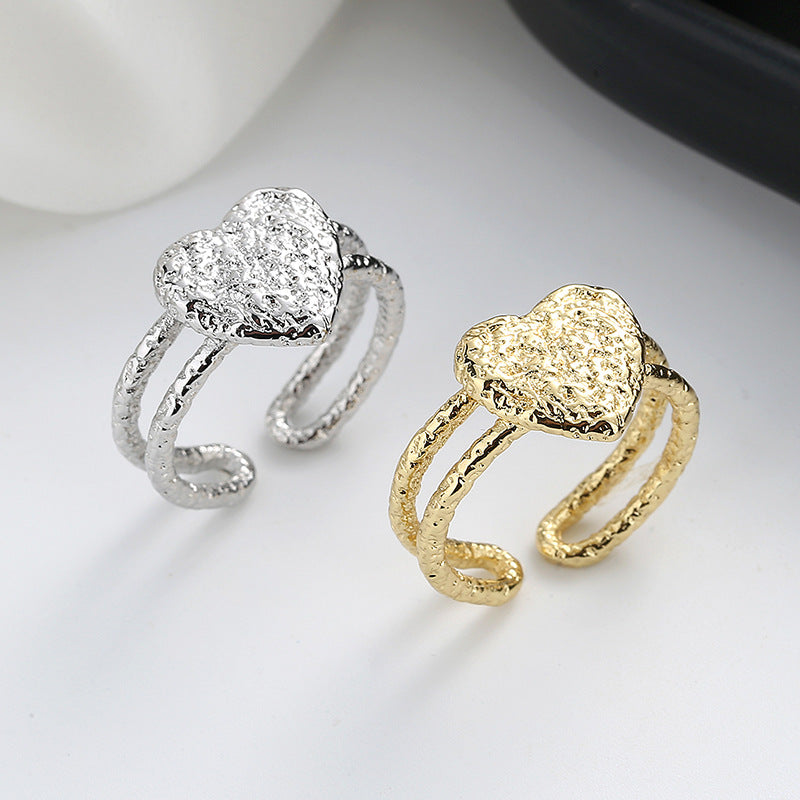 Delicate Artisan Silver Ring