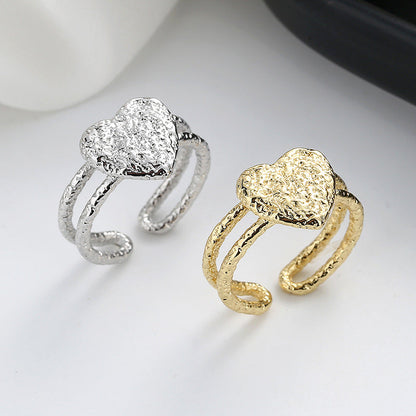 Delicate Artisan Silver Ring