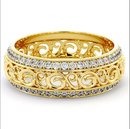 Vintage Handmade Gold Bracelet