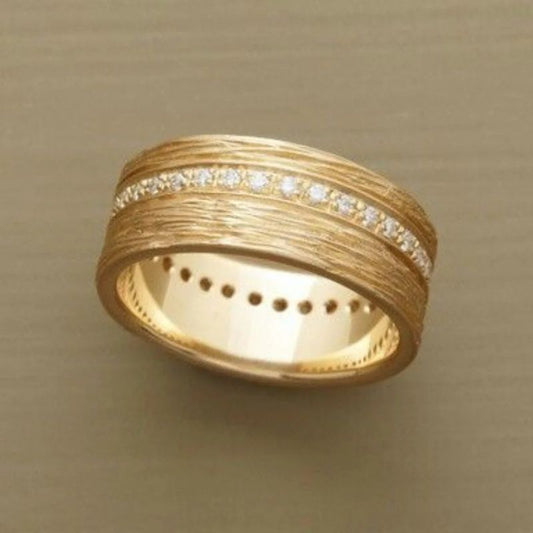 Beautiful Gold Ring with Unique Style