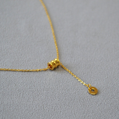 Delicate Artisan Gold Necklace
