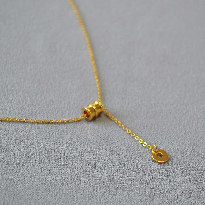 Delicate Artisan Gold Necklace