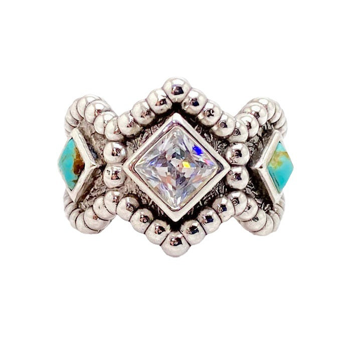 Delicate Artisan Silver Ring