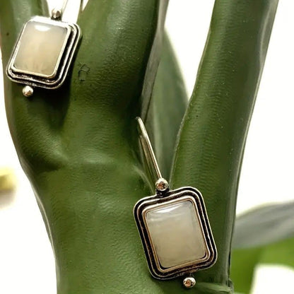 Beautiful Silver Earring with Unique Style