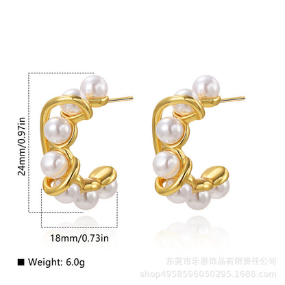 Classic Pearl Earring with Timeless Appeal