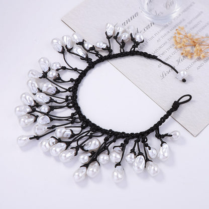Vintage Handmade Pearl Necklace