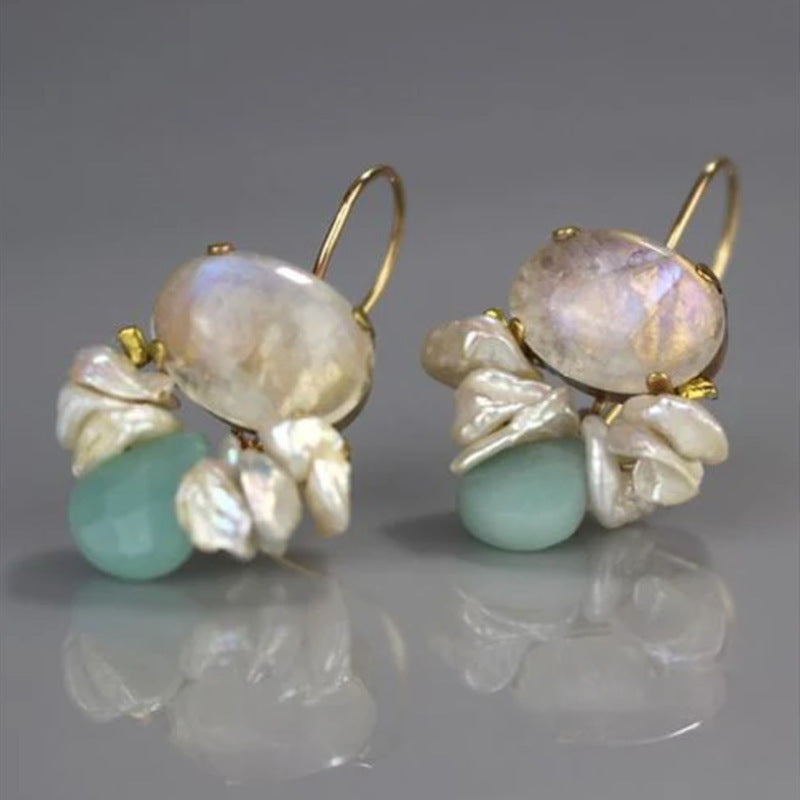 Delicate Artisan Pearl Earring