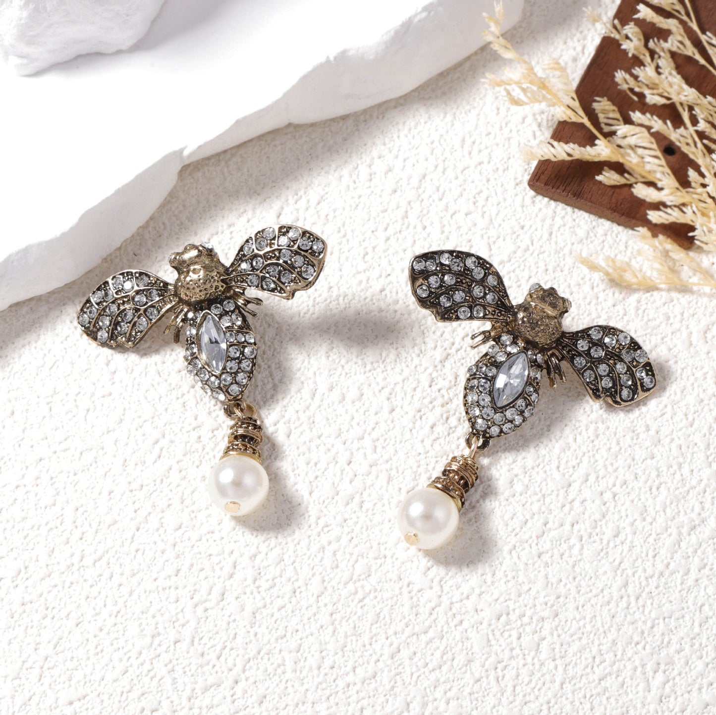 Vintage Handmade Pearl Earring